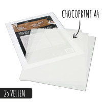 Chocoprint sheets A4 size (25 sheets)