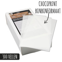 Chocoprint sheets Bonbon size (300 sheets)