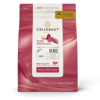Callebaut Chocolate Callets Ruby 2.5 kg (RB1)