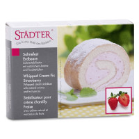 Städter Whipped Cream Firmer with Strawberry Flavour 125g