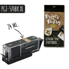Edible Ink Cartridge Black XL (PGI-570BK)