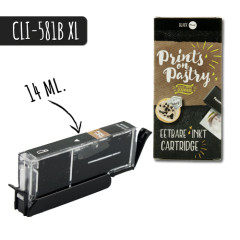 Edible Ink Cartridge Black-small XL (CLI-581B)