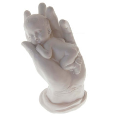 Cake decoration Baby in Hand Polystone 12.5cm