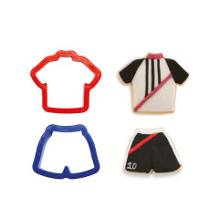 Biscuit Cutter Football jersey and shorts