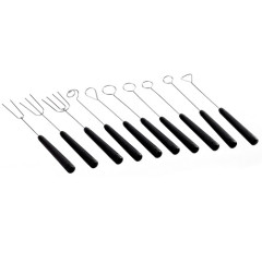 Martellato Drawing forks stainless steel set/10
