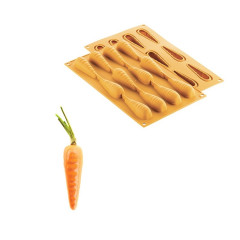 Silikomart Silicone Mould Carrot (12) 78x23x23mm