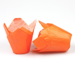 Muffin cups tulip model Orange 200 pcs.