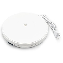 Electric turntable tray Ø25cm max.10kg