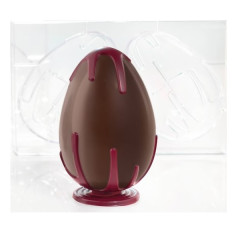Martellato Chocolate Hollow Mould Drip Egg Ø100h150mm