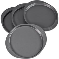 Wilton Baking Moulds Easy Layers Round 20cm set/4