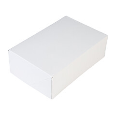 Cake box 24x16x8cm. White 50pcs