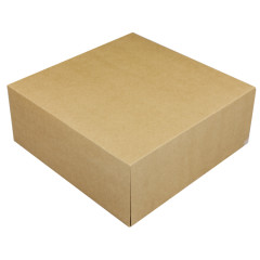 Cake box 25x25x10cm. Kraft 50pcs