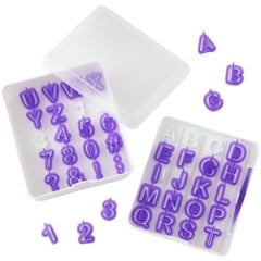 Wilton Cutters Letters and Numbers Set