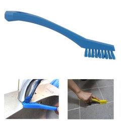 Vikan Precision Brush Blue Extra Hard Fibres