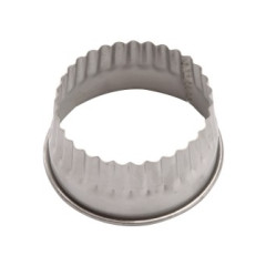 Professional round serrated stainless steel cutter Ø9cm