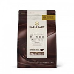 Callebaut Chocolate Callets Extra Pure (70.5%) 2.5 kg