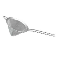 Pointed sieve stainless steel 18cm
