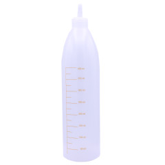 Squeeze bottle with measurement indicator 500cc.