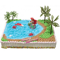 Little Mermaid cake set (Disney)