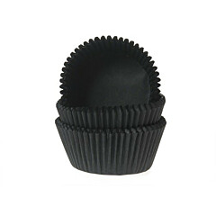 Cupcake Cups HoM Black 50x33mm. 500pcs.