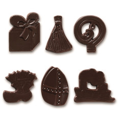 Callebaut Chocolate Decoration Sinterklaas Ass. 260pcs