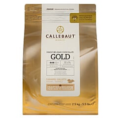 Callebaut Chocolate Callets Gold 2.5 kg