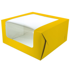 Culpitt Cake Box Yellow 25.4x12.7cm 20pcs.