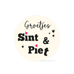 Dobla Sugar shield Greetings Sint en Piet (88 pieces)