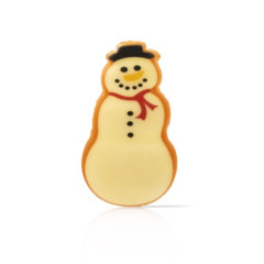 Dobla Chocolate Decoration Snowman (90 pieces)