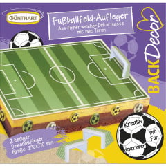 Günthart Fondant Cake Cover Football Field 29x17cm