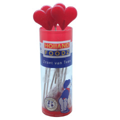 Holland Foodz Heart Lollipop Wine 10pcs