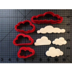 Biscuit cutters Clouds set/4