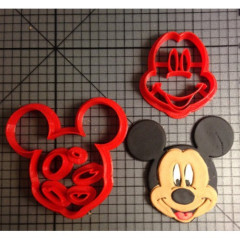 Biscuit cutter Mickey Mouse Ø50mm 6 pieces