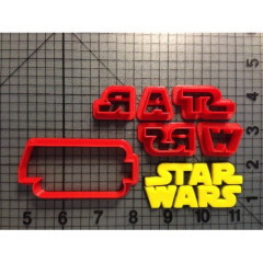 Biscuit cutter Logo Star Wars 50mm 6-piece