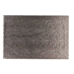 Cake board Silver rectangle 35.5x30.5cm