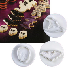 Pavoni Plunger Cutter small Halloween set/3