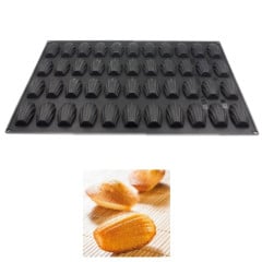 Pavoni Silicone Mould Madeleine 78x45mm (44) 60x40cm
