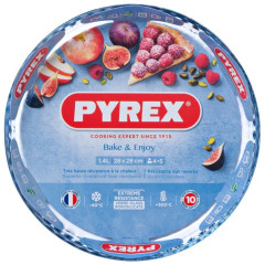 Pyrex Pie Mould Glass Ø28cm