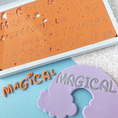 Sweet Stamp Magical Letters & Numbers Set