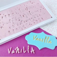 Sweet Stamp Vanilla Letters & Figures Set