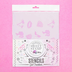Sweet Stamp Stencil Barbie 21.5x25cm