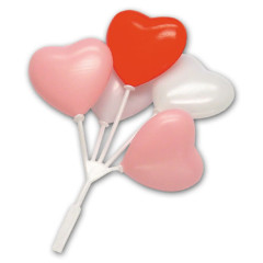 Cake Decoration Balloon Clusters Heart 36pcs.