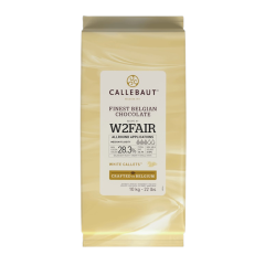 Callebaut Chocolate Callets Fairtrade White (W2) 10 kg