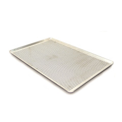Baking Tray Aluminium Perforated 60x40cm (closed corners 45°)