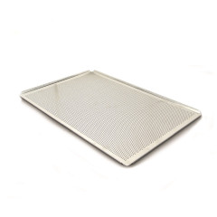 Baking Tray Aluminium Perforated 60x40cm (open corners 45°)