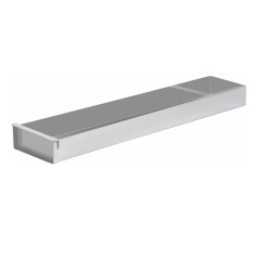 Baking tray aluminium 3 edges (90º) - 30x20x5cm + Insert