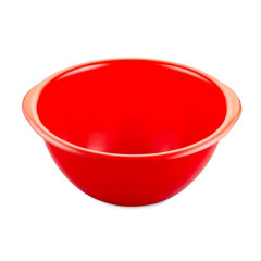 Frying bowl Red plastic 6L (Ø32cm)
