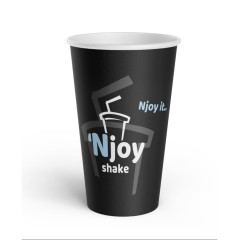 Njoy Shake cups 400ml (50 pieces) Bio