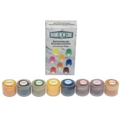 BrandNewCake Natural Colour Powder Assortment (8x 3gr)