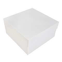 Cake box 30x30x15cm. White 50pcs